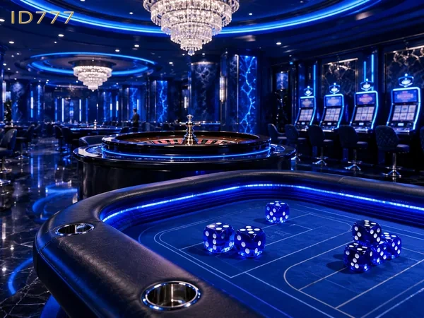 Informasi kategori live casino dan game online di beranda Id777